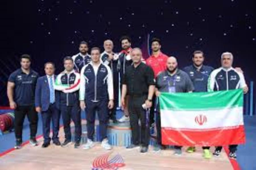تیم ملی وزنه‌برداری ایران نایب قهرمان آسیا شد